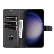For Samsung Galaxy S24 5G AZNS Skin Feel Calf Texture Flip Leather Phone Case(Black)