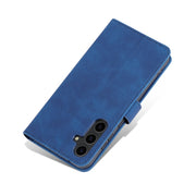For Samsung Galaxy S24+ 5G AZNS Skin Feel Calf Texture Flip Leather Phone Case(Blue)