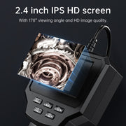128AV 8mm Lenses Industrial Pipeline Endoscope with 2.4 inch Screen, Spec:3m Tube