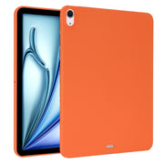 For iPad Air 11 2024 / 2025 Oil Spray Skin-friendly TPU Tablet Case(Orange)