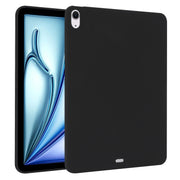 For iPad Air 11 2024 / 2025 Oil Spray Skin-friendly TPU Tablet Case(Black)