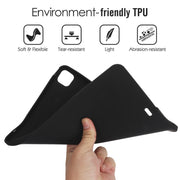 For iPad Air 11 2024 / 2025 Oil Spray Skin-friendly TPU Tablet Case(Black)