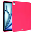 For iPad Air 11 2024 Oil Spray Skin-friendly TPU Tablet Case(Rose Red) - iPad Air 11 2024 Cases by PMC TechLife | Online Shopping South Africa | PMC TechLife | Buy Now Pay Later Mobicred