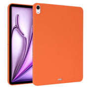 For iPad Air 13 2024 Oil Spray Skin-friendly TPU Tablet Case(Orange)