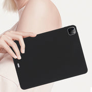 For iPad Air 13 2024 / Air 13 2025 Oil Spray Skin-friendly TPU Tablet Case(Black)