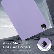 For iPad Air 13 2024 / Air 13 2025 Oil Spray Skin-friendly TPU Tablet Case(Purple)