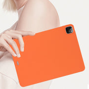 For iPad Pro 11 2024 Oil Spray Skin-friendly TPU Tablet Case(Orange)