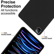 For iPad Pro 11 2024 Oil Spray Skin-friendly TPU Tablet Case(Black)