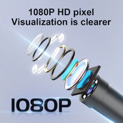 P005 8mm Single Lenses Industrial Pipeline Endoscope with 4.3 inch HD Screen, Spec:5m Tube