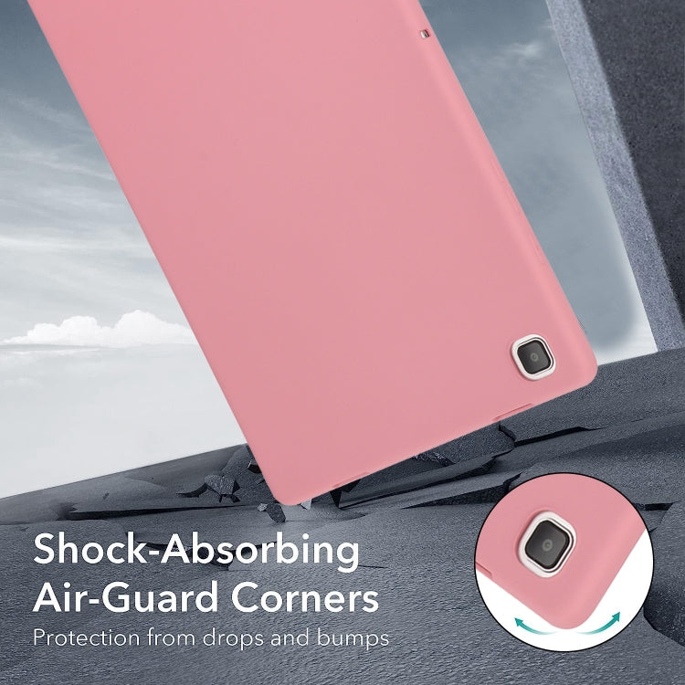 For Samsung Galaxy Tab S9 Oil Spray Skin-friendly TPU Tablet Case(Pink)