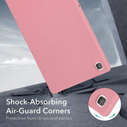 For Samsung Galaxy Tab S9 Oil Spray Skin-friendly TPU Tablet Case(Pink)