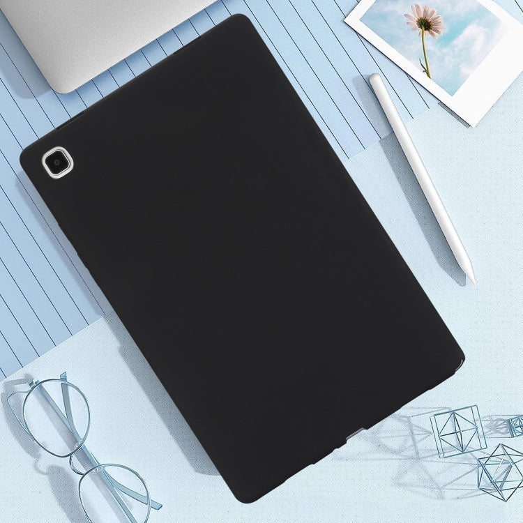 For Samsung Galaxy Tab S9 Oil Spray Skin-friendly TPU Tablet Case(Black)