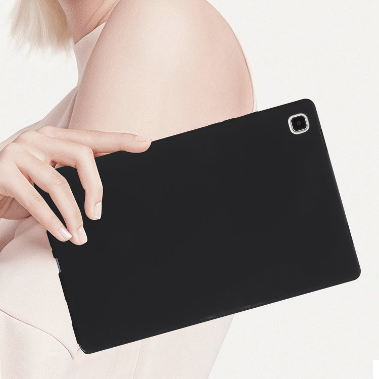 For Samsung Galaxy Tab S9 Oil Spray Skin-friendly TPU Tablet Case(Black)