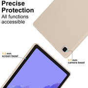 For Samsung Galaxy Tab S9 Oil Spray Skin-friendly TPU Tablet Case(Milk White)
