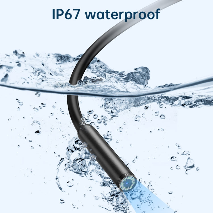 YP105 8mm Lenses 2MP HD Industry Endoscope Support Mobile Phone Direct Connection, Length:1m