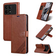 For Xiaomi Redmi K70E AZNS Sheepskin Texture Flip Leather Phone Case(Brown) - K70E Cases by AZNS | Online Shopping South Africa | PMC TechLife | Buy Now Pay Later Mobicred