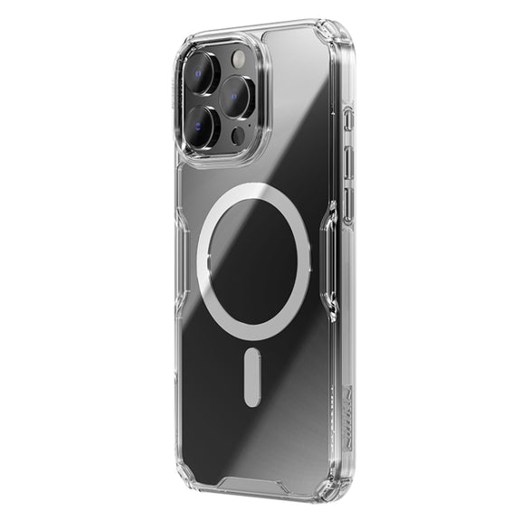 For iPhone 16 Pro NILLKIN Ultra Clear Magsafe PC + TPU Phone Case(Transparent)