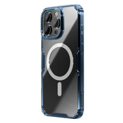 For iPhone 16 Pro NILLKIN Ultra Clear Magsafe PC + TPU Phone Case(Blue)
