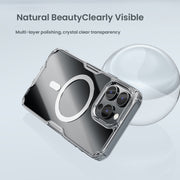 For iPhone 16 Pro NILLKIN Ultra Clear Magsafe PC + TPU Phone Case(Blue)