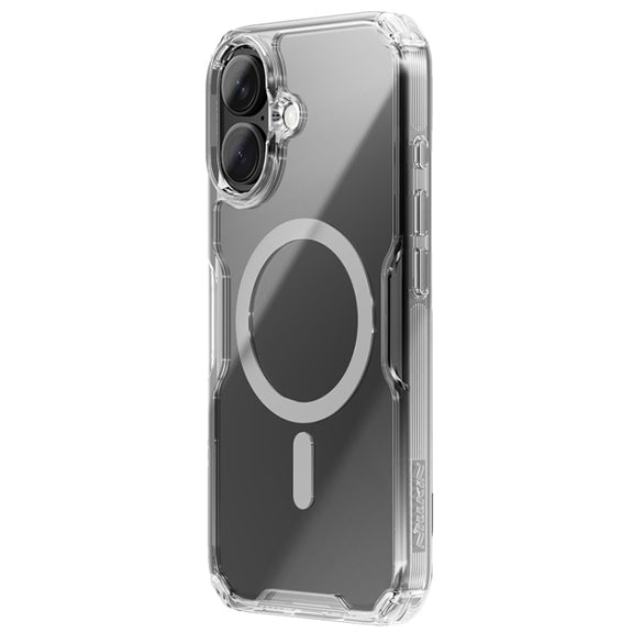 For iPhone 16 Plus NILLKIN Ultra Clear Magsafe PC + TPU Phone Case(Transparent)