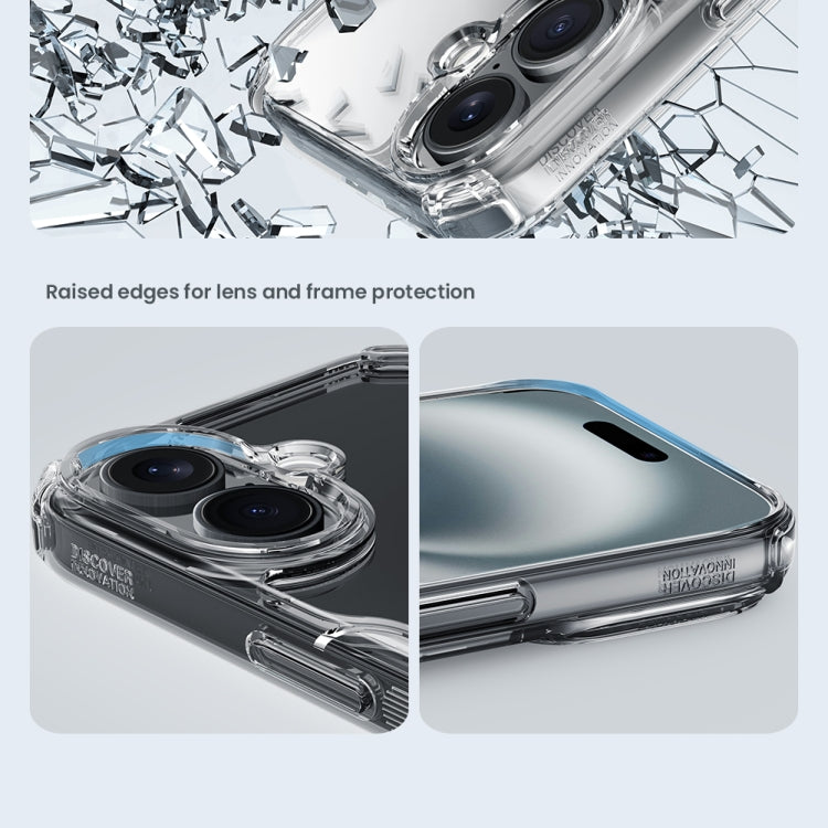 For iPhone 16 Plus NILLKIN Ultra Clear Magsafe PC + TPU Phone Case(Transparent)