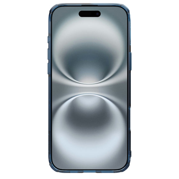 For iPhone 16 Plus NILLKIN Ultra Clear Magsafe PC + TPU Phone Case(Blue)