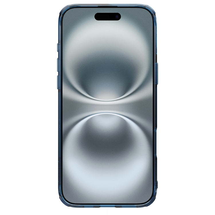 For iPhone 16 Plus NILLKIN Ultra Clear Magsafe PC + TPU Phone Case(Blue)