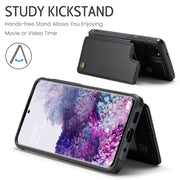 For Samsung Galaxy S20+ CaseMe C22 Card Slots Holder RFID Anti-theft Phone Case(Black)