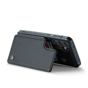 For Samsung Galaxy S23 FE 5G CaseMe C22 Card Slots Holder RFID Anti-theft Phone Case(Black)