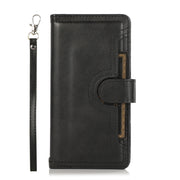 For Samsung Galaxy S24+ 5G Wristband Card Slot Leather Phone Case(Black)