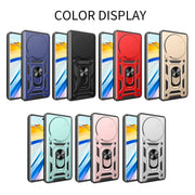 For Xiaomi 14 Ultra Sliding Camera Cover Design TPU Hybrid PC Phone Case(Red)