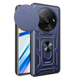 For Xiaomi Redmi A3 Sliding Camera Cover Design TPU Hybrid PC Phone Case(Blue) - Xiaomi Cases by PMC TechLife | Online Shopping South Africa | PMC TechLife | Buy Now Pay Later Mobicred