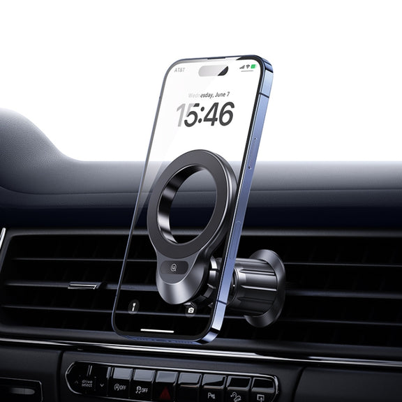 USAMS US-ZJ075 Magnetic Car Air Vent Phone Holder(Black)