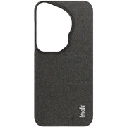 For Huawei Pura 70 Ultra imak Ruiyi Series Cloth Texture PU + PC Phone Case(Black)