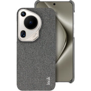 For Huawei Pura 70 Ultra imak Ruiyi Series Cloth Texture PU + PC Phone Case(Dark Grey)