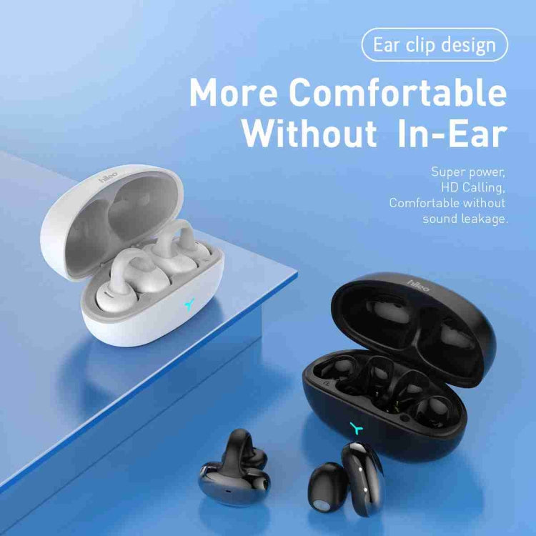 Hileo Hi82 TWS Wireless Bluetooth In-ear Sports Noise Reduction Earphone(White)