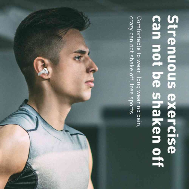 Hileo Hi82 TWS Wireless Bluetooth In-ear Sports Noise Reduction Earphone(White)