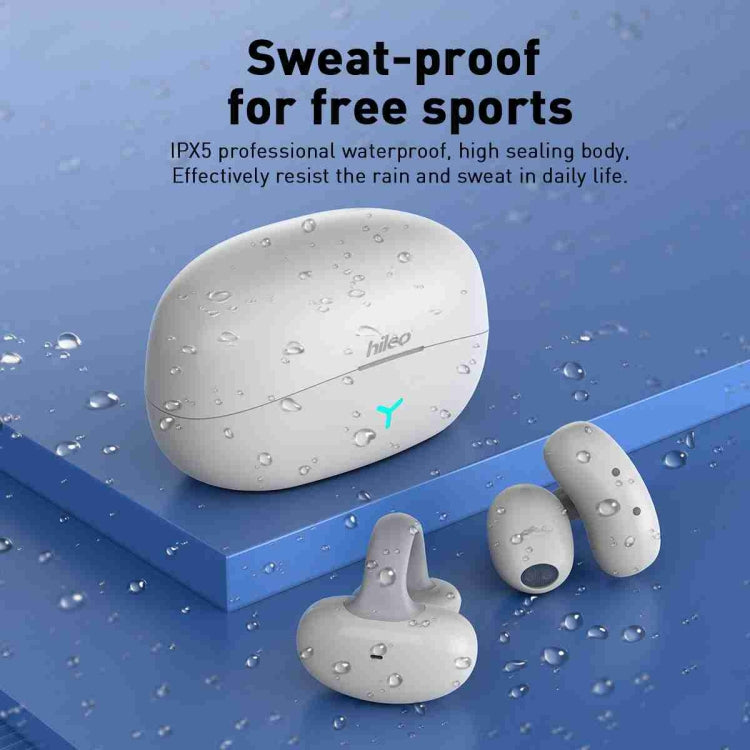 Hileo Hi82 TWS Wireless Bluetooth In-ear Sports Noise Reduction Earphone(White)