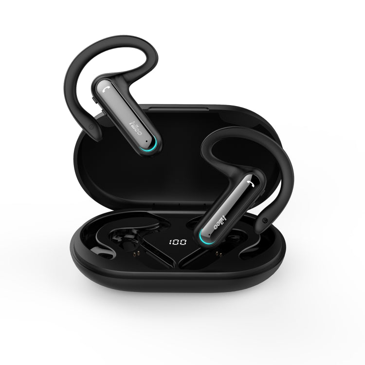 Hileo Hi90 TWS Wireless Bluetooth IPX4 Water-resistant Earphone(Black)