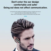 Hileo Hi90 TWS Wireless Bluetooth IPX4 Water-resistant Earphone(Black)