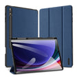 For Samsung Galaxy Tab S10+ DUX DUCIS Domo Series Magnetic Flip Leather Tablet Case(Blue) - free shipping - PMC TechLife - Order now!