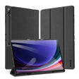 For Samsung Galaxy Tab S10 Ultra DUX DUCIS Domo Series Magnetic Flip Leather Tablet Case(Black) - free shipping - PMC TechLife - Order now!