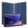 For Samsung Galaxy Tab S10 Ultra DUX DUCIS Domo Series Magnetic Flip Leather Tablet Case(Blue) - free shipping - PMC TechLife - Order now!