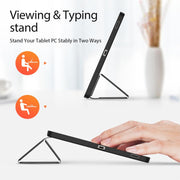For Samsung Galaxy Tab S10 FE+ DUX DUCIS Domo Series Magnetic Flip Leather Tablet Case(Black)