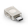 USB to USB-C / Type-C Multifunction Travel Case Shape Apapter(Light Gold) - free shipping - PMC TechLife - Order now!