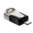 USB to 8 Pin Multifunction OTG Apapter(Light Gold) - Converter & Adapter by PMC TechLife | Online Shopping South Africa | PMC TechLife | Buy Now Pay Later Mobicred