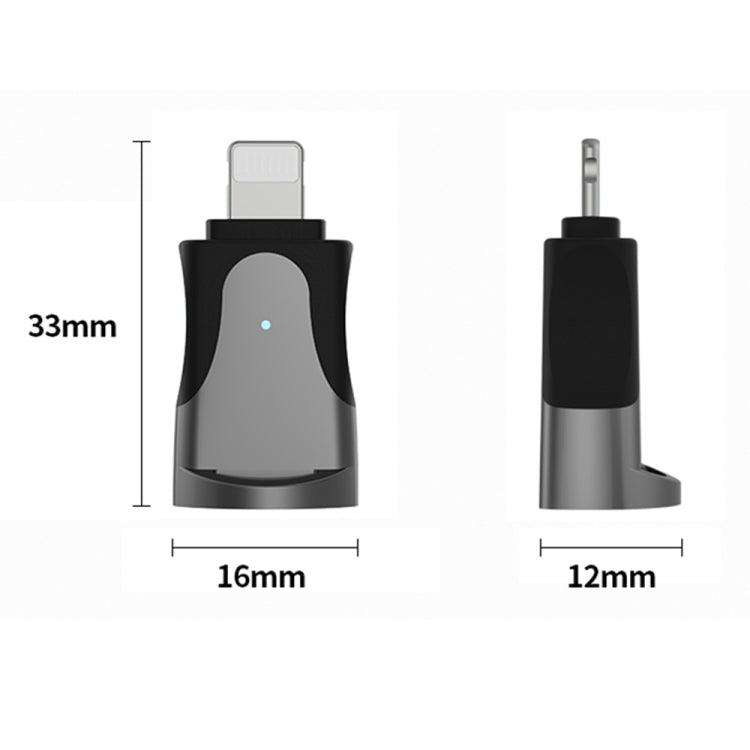 USB to 8 Pin Multifunction OTG Apapter(Silver)