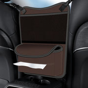 3054 Napa Texture Leather Car Center Console Storage Bag(Brown)