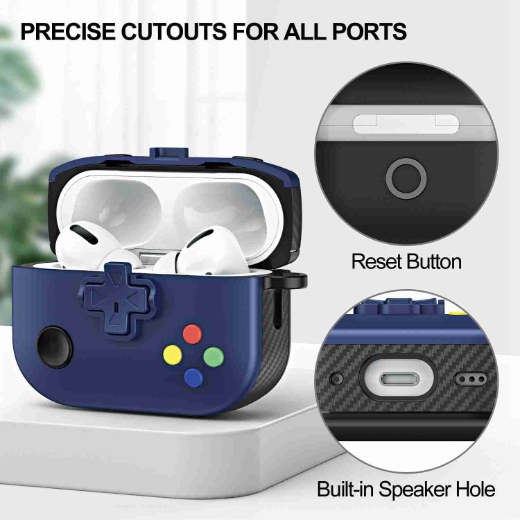 For AirPods 3 Game Console Shape Wireless Earphones Protective Case(Red)