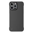 For iPhone 13 Pro Max Frameless Metallic Paint Hybrid PC Phone Case(Matte Black) - iPhone 13 Pro Max Cases by PMC TechLife | Online Shopping South Africa | PMC TechLife | Buy Now Pay Later Mobicred